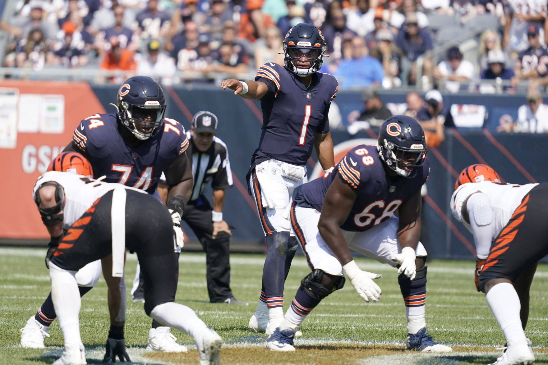 Bengals Bears Football